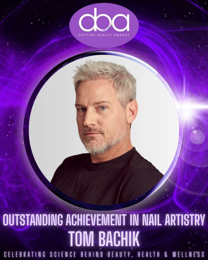 Tom bachik daytime beauty awards outstanding achievement in nail artistry announcement
