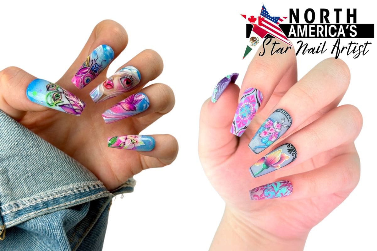 NASNA S2C5 nail art lead Gelish