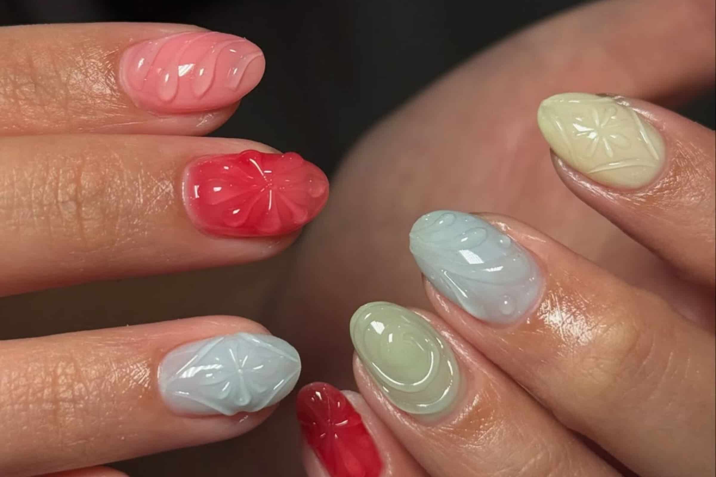 Jelly bean nails trend explainer web article lead image courtesy of Instagram.com/lynlynnailspa