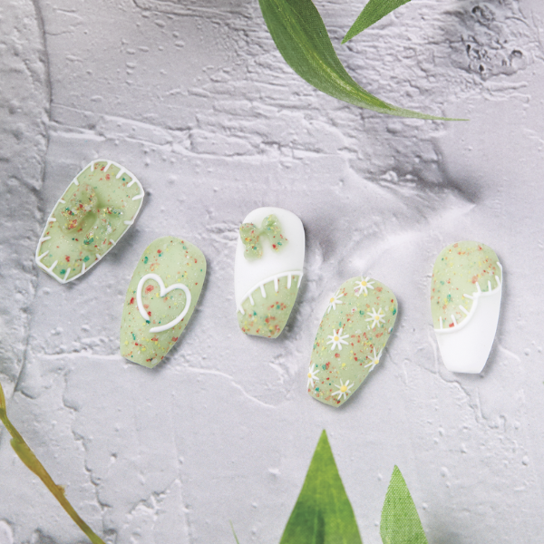 Patchwork Gel Nail Art Main Image