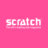 Scratch Logo White Middle 300